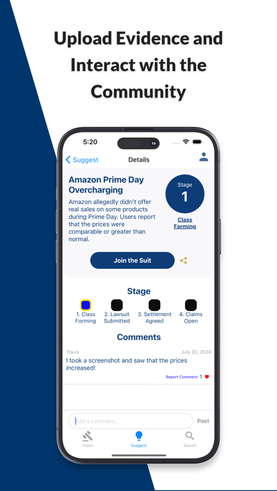 Suits: Claim for Free screenshot 1