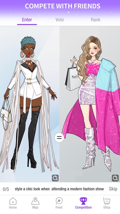 SuitU: Fashion Avatar Dress UP screenshot 2