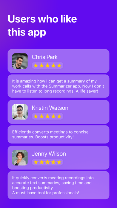 Sum AI: Speech to Text Notes screenshot 1
