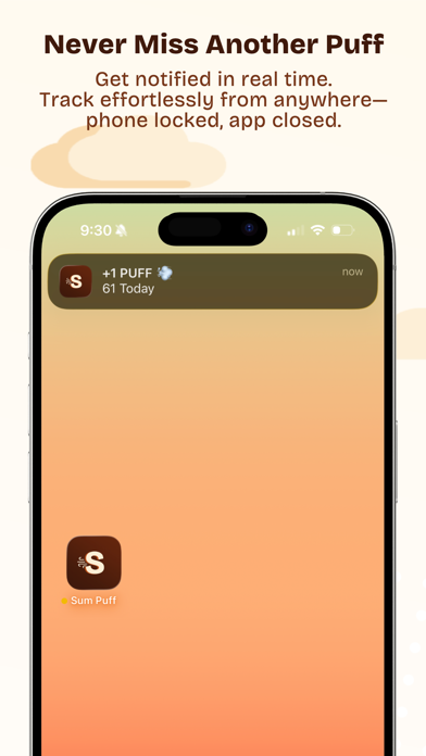Sum Puff: Quit Smoking Tracker screenshot 4