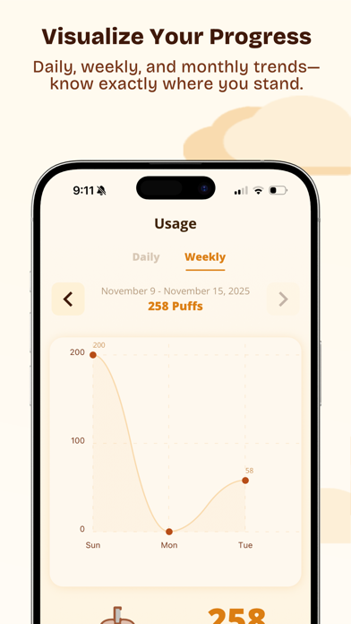 Sum Puff: Quit Smoking Tracker screenshot 1