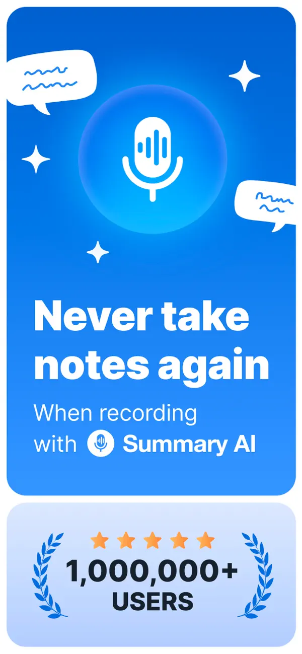 Summary - AI Note Taker screenshot 6