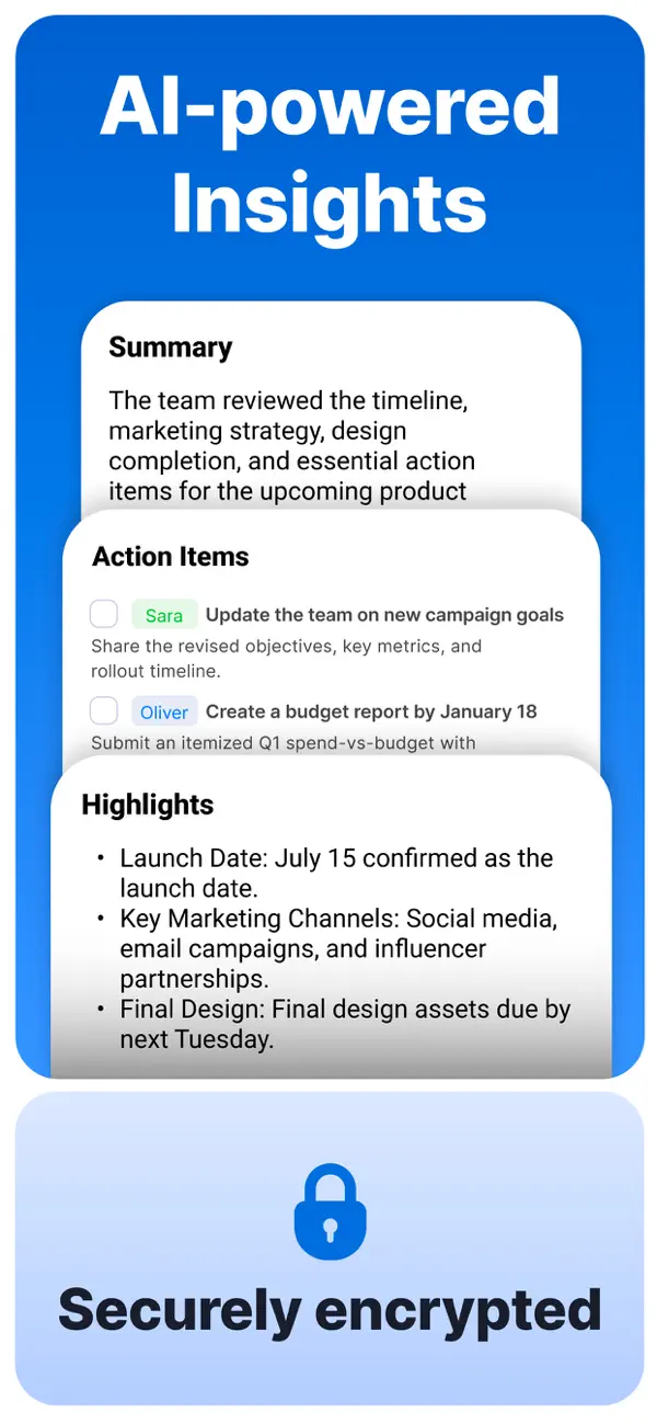 Summary - AI Note Taker screenshot 4