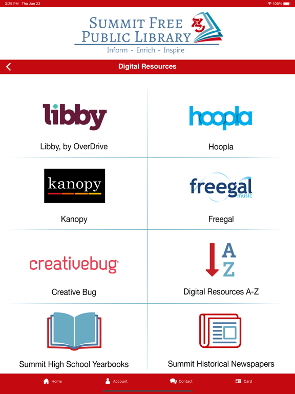 Summit Free Public Library screenshot 3