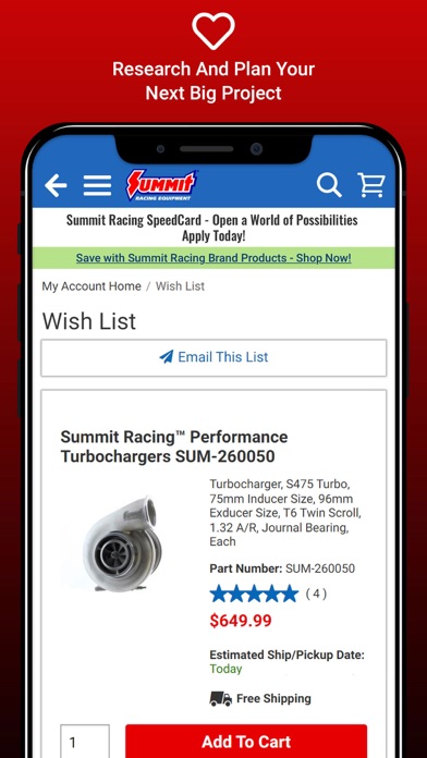 Summit Racing screenshot 1