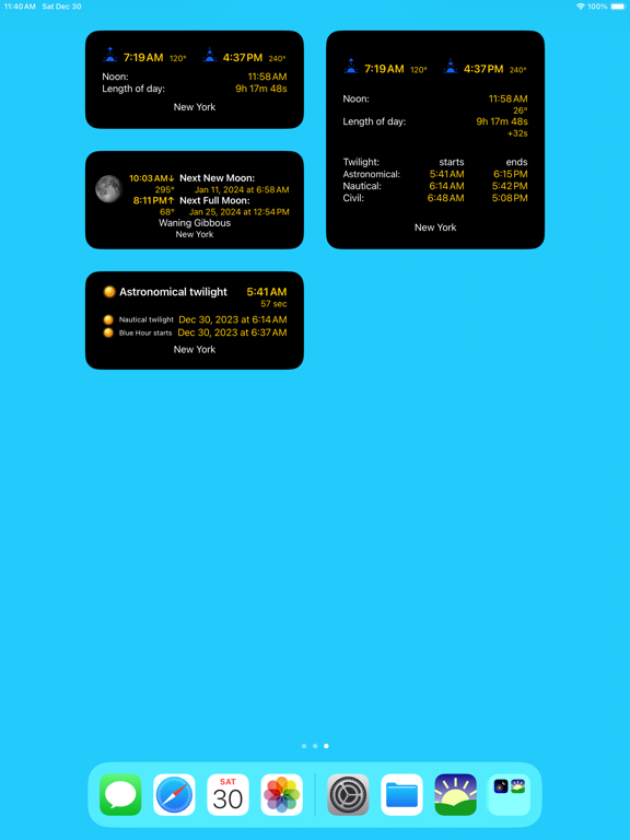 Sun Facts screenshot 1