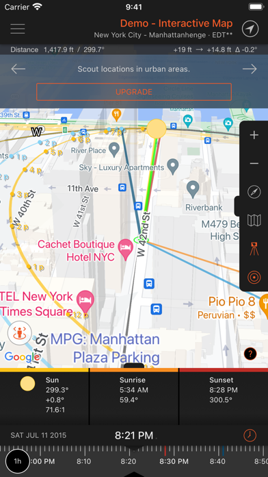 Sun Surveyor Lite screenshot 2