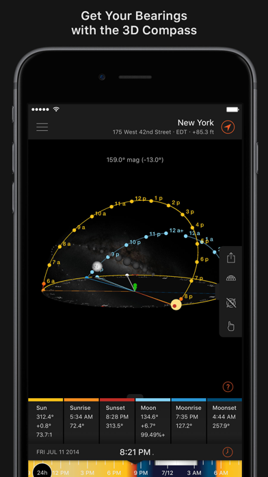 Sun Surveyor (Sun & Moon) screenshot 6