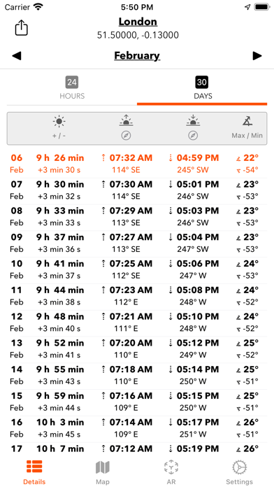 Sun Tracker AR screenshot 1