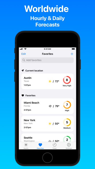 Sunbeam: UV Index screenshot 2