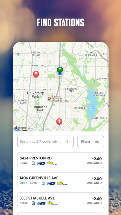 Sunoco screenshot 2