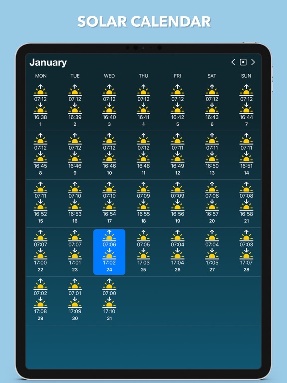Sunrise Sunset Widget screenshot 5