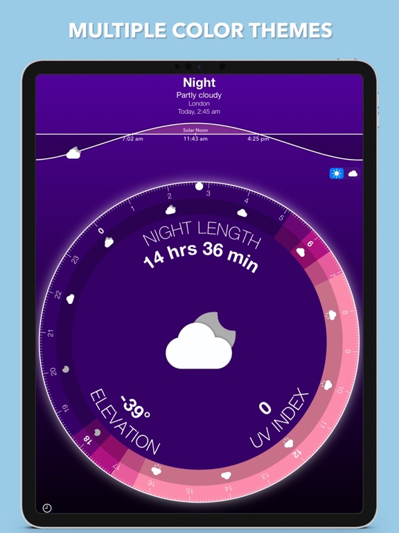Sunrise Sunset Widget screenshot 1