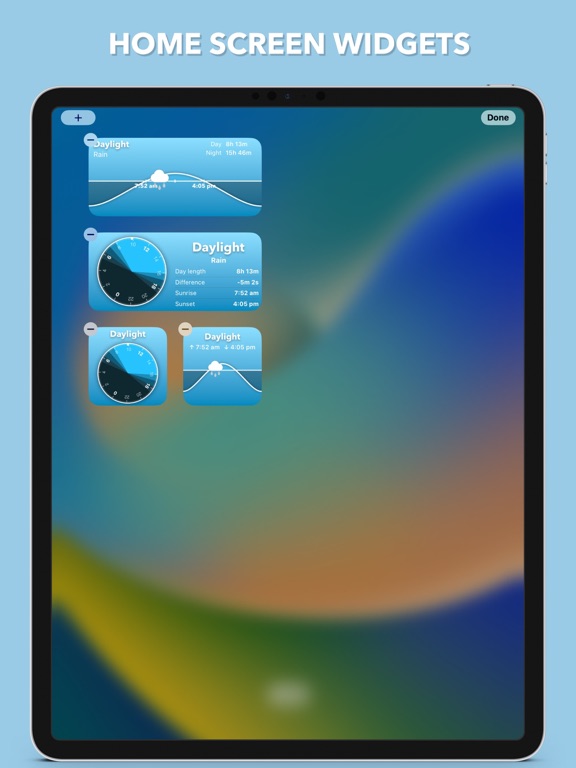 Sunrise Sunset Widget screenshot 4