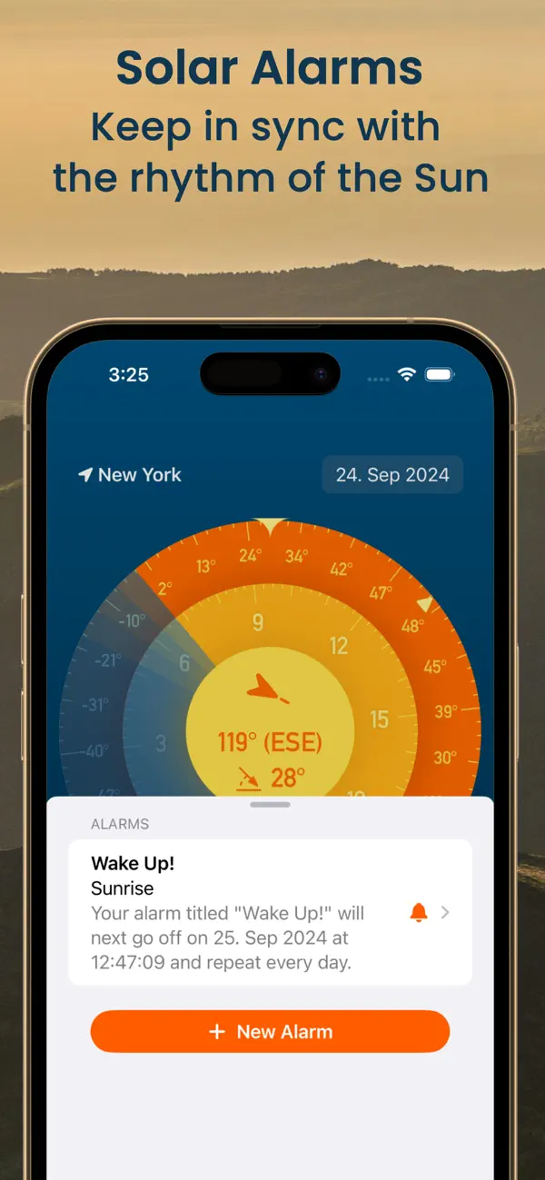 Sun Tracker SolarWatch screenshot 1