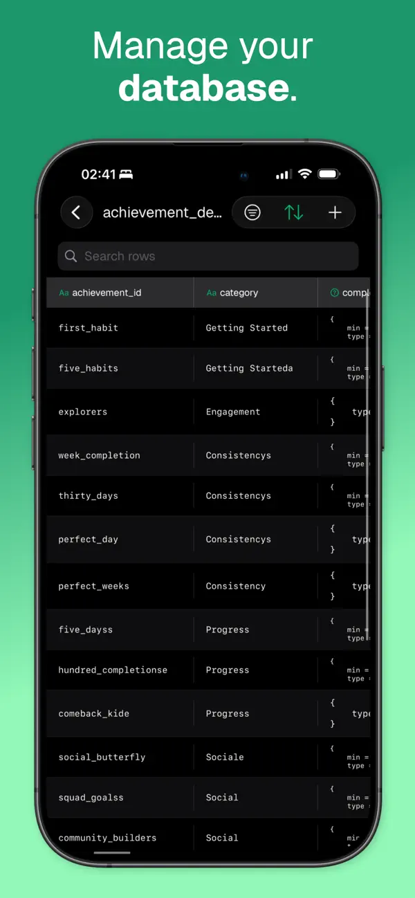 Supanator: Supabase Manager screenshot 2