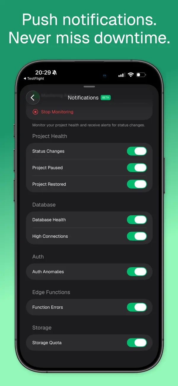 Supanator: Supabase Manager screenshot 3