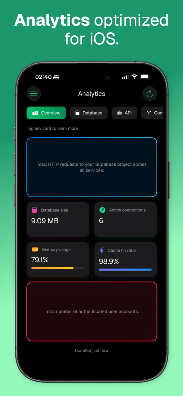 Supanator: Supabase Manager screenshot 1