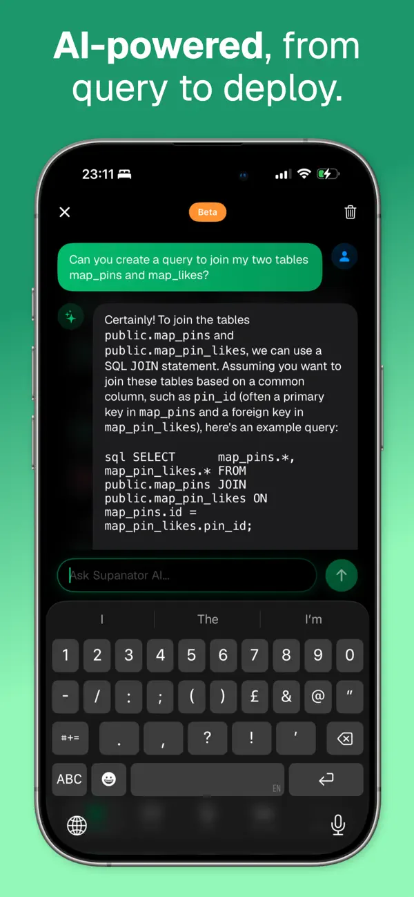 Supanator: Supabase Manager screenshot 5