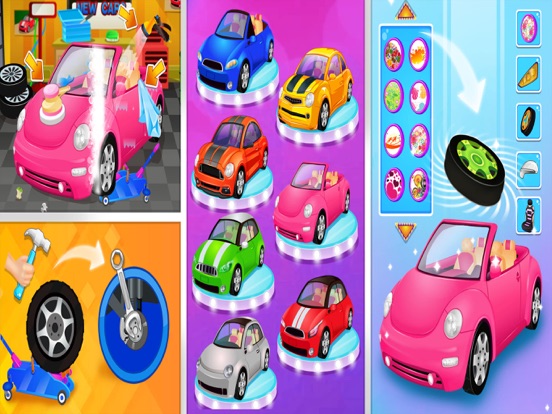 Super car wash game & mechanic screenshot 9