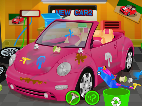 Super car wash game & mechanic screenshot 6