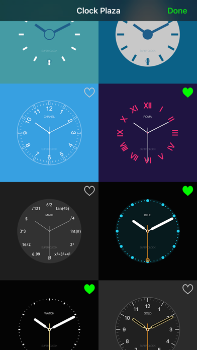 Super Clock-Analog clock faces screenshot 3
