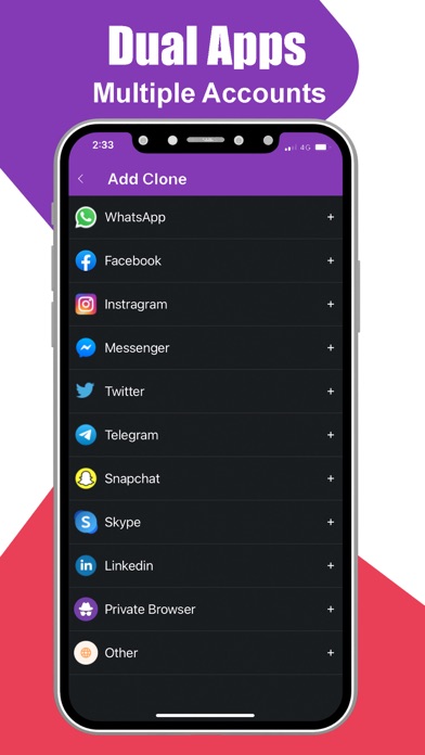 Super clone: Multiple Accounts screenshot 2
