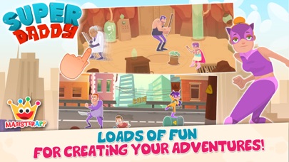 Super Daddy - Dress Up a Hero screenshot 1