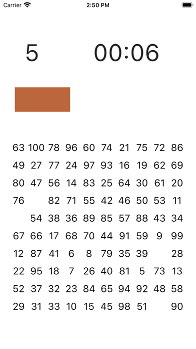 Super Grid - Tap Numbers screenshot 2