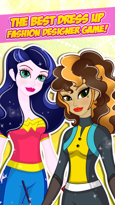 Super Hero Girls Dress Up screenshot 3