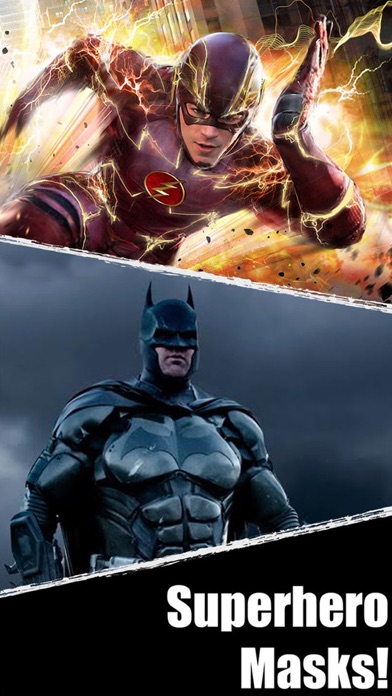Super Hero Mask Pro - Insta Image Correction with Superhero Stickers screenshot 1