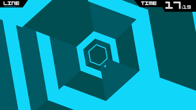 Super Hexagon screenshot 1