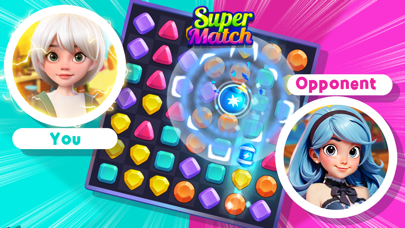 Super Match - PvP Match 3 screenshot 1