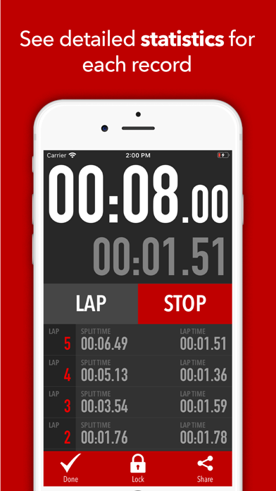 Super Stopwatch PRO screenshot 4