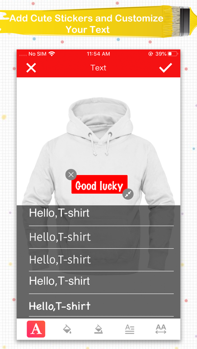 Super T-Shirt Designer screenshot 1