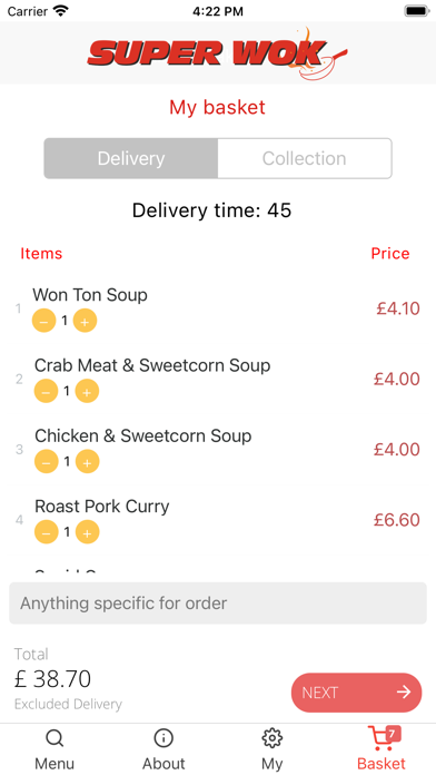 Super Wok London screenshot 2