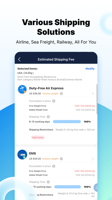 Superbuy Forwarding Solution screenshot 1