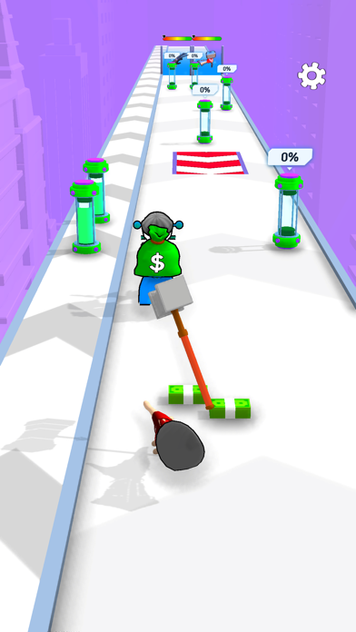 Superhero Hand Run screenshot 2