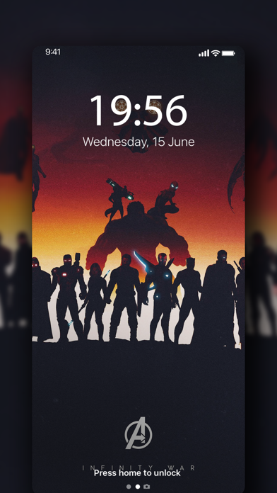 Superhero Wallpaper HD screenshot 1
