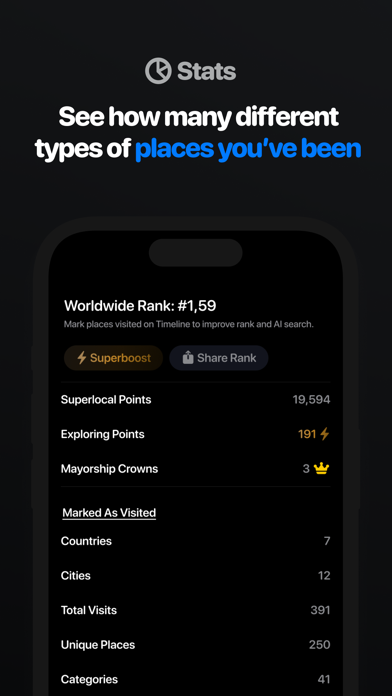Superlocal: Explore Places Map screenshot 2