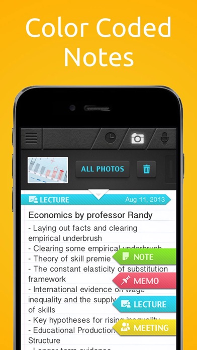 SuperNote Notes Recorder&Photo screenshot 4