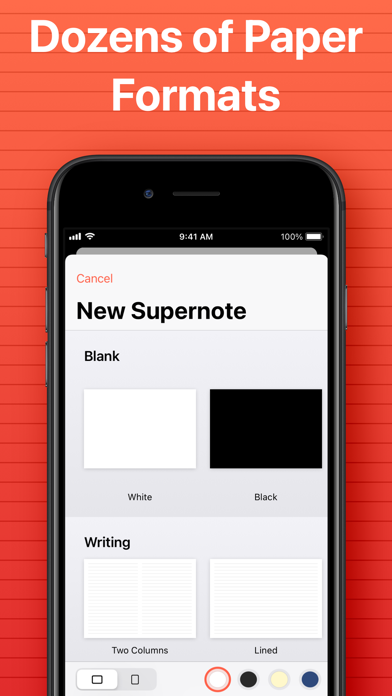 SuperNotes Note Taking App screenshot 2