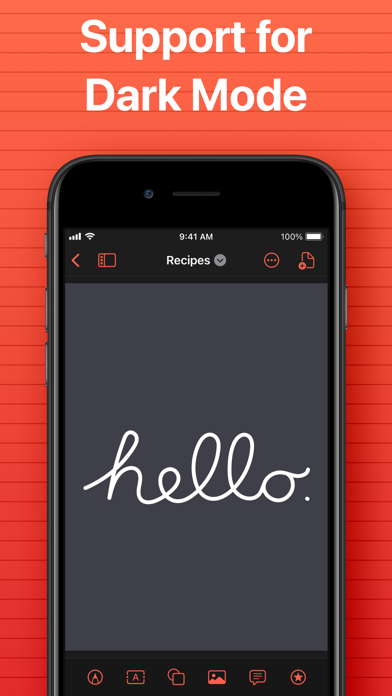 SuperNotes Note Taking App screenshot 1