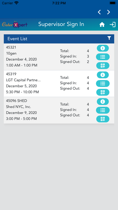 Supervisor Sign In screenshot 4