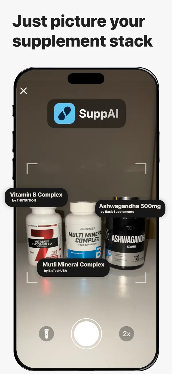 SuppAI Supplement Reminder screenshot 3