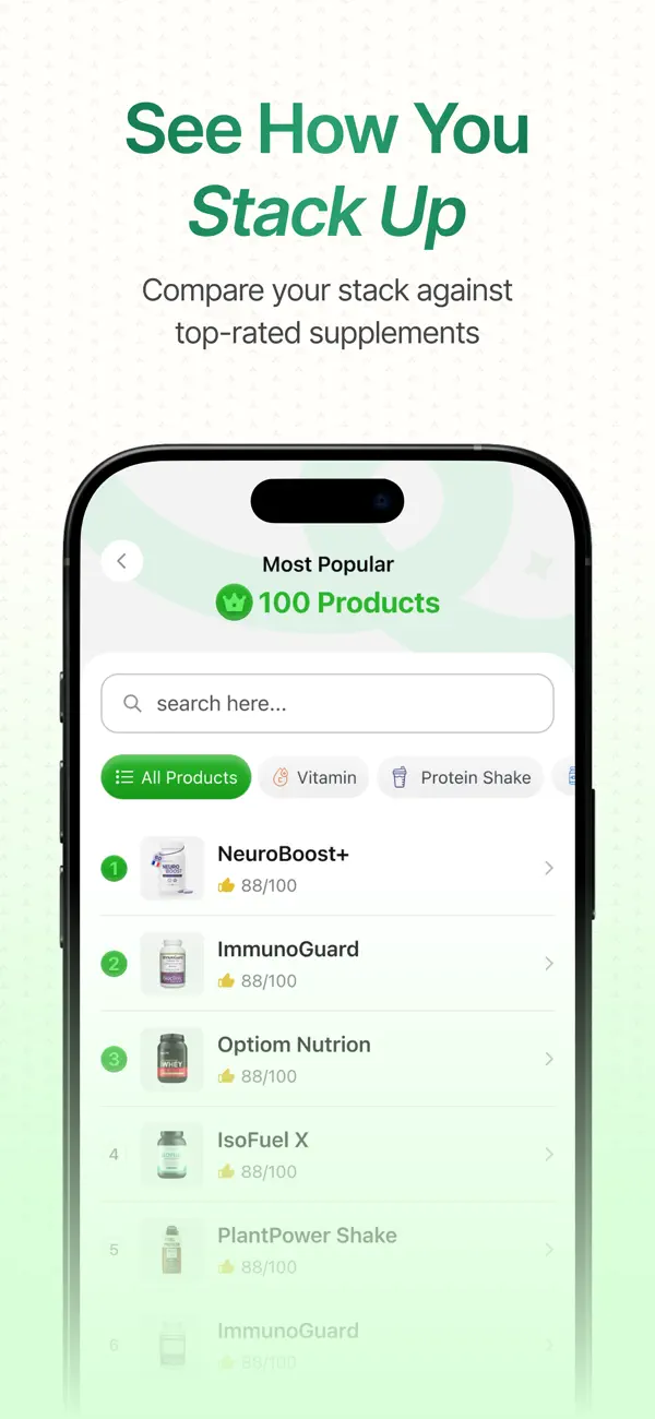 Supplement Scanner: Amino screenshot 2