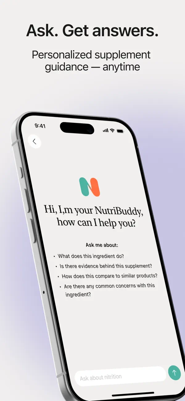 Supplement Scanner: NutriSee screenshot 1
