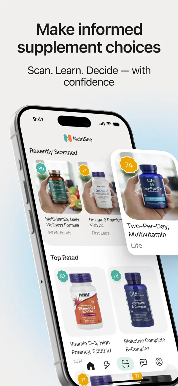 Supplement Scanner: NutriSee screenshot 2