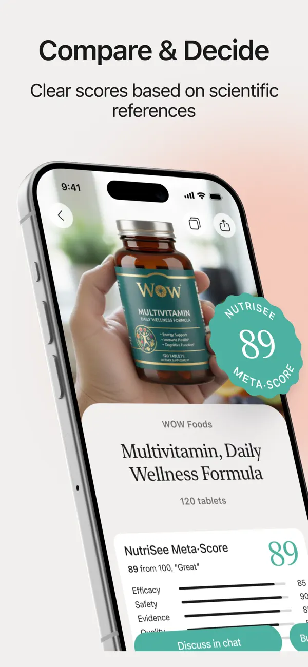 Supplement Scanner: NutriSee screenshot 4