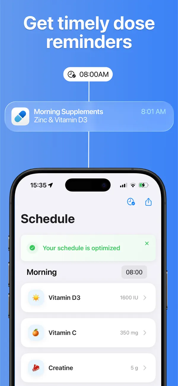 Supplements AI – Stack Tracker screenshot 2